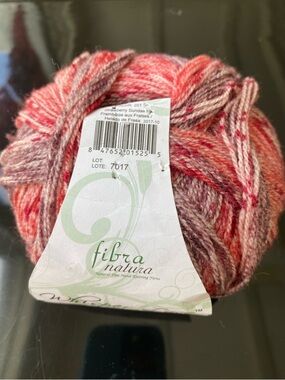 Silk & Merino Wool Yarn.  Fibra Natura “Whisper Lace”. Lace Wt. Made in Turkey